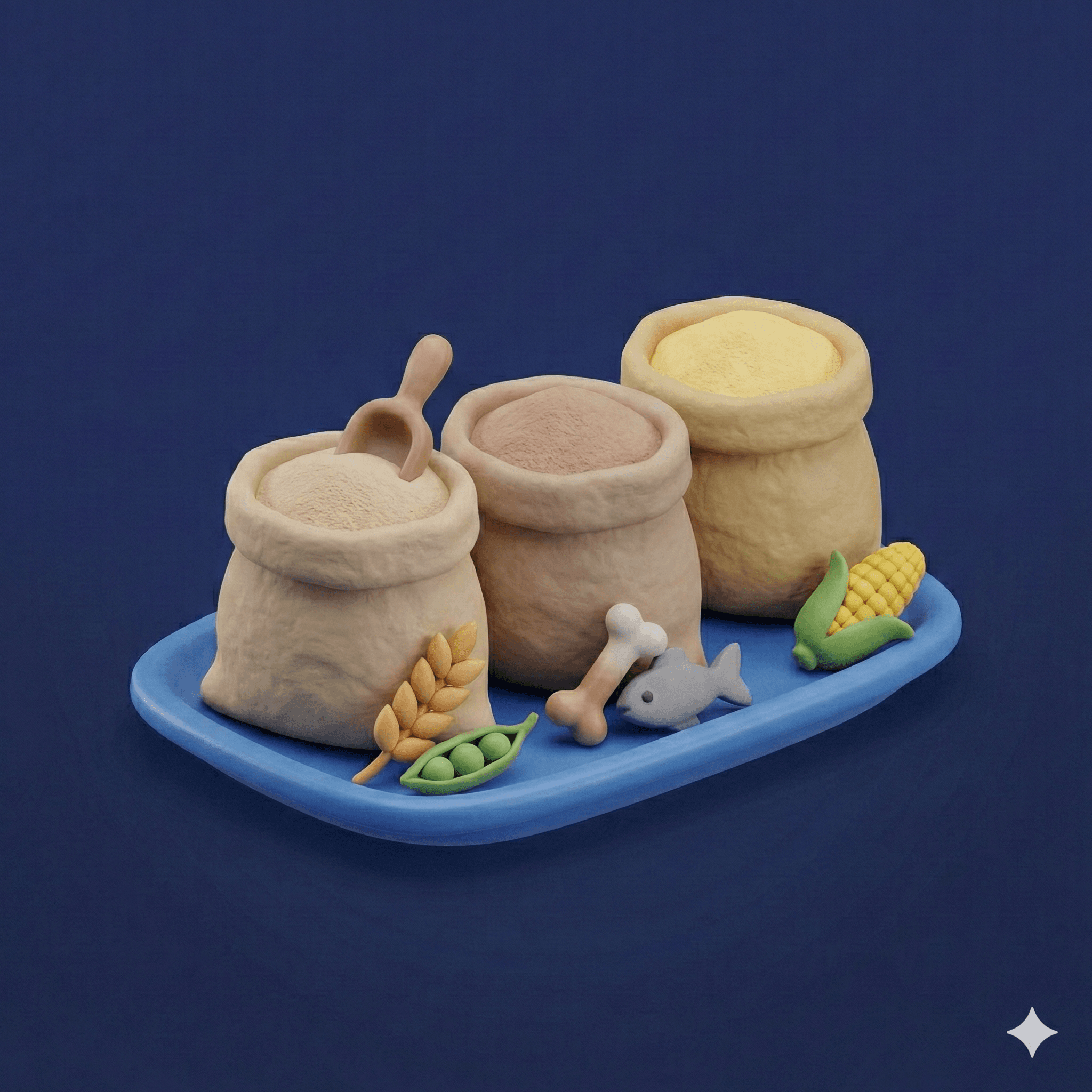 Harinas animales y vegetales