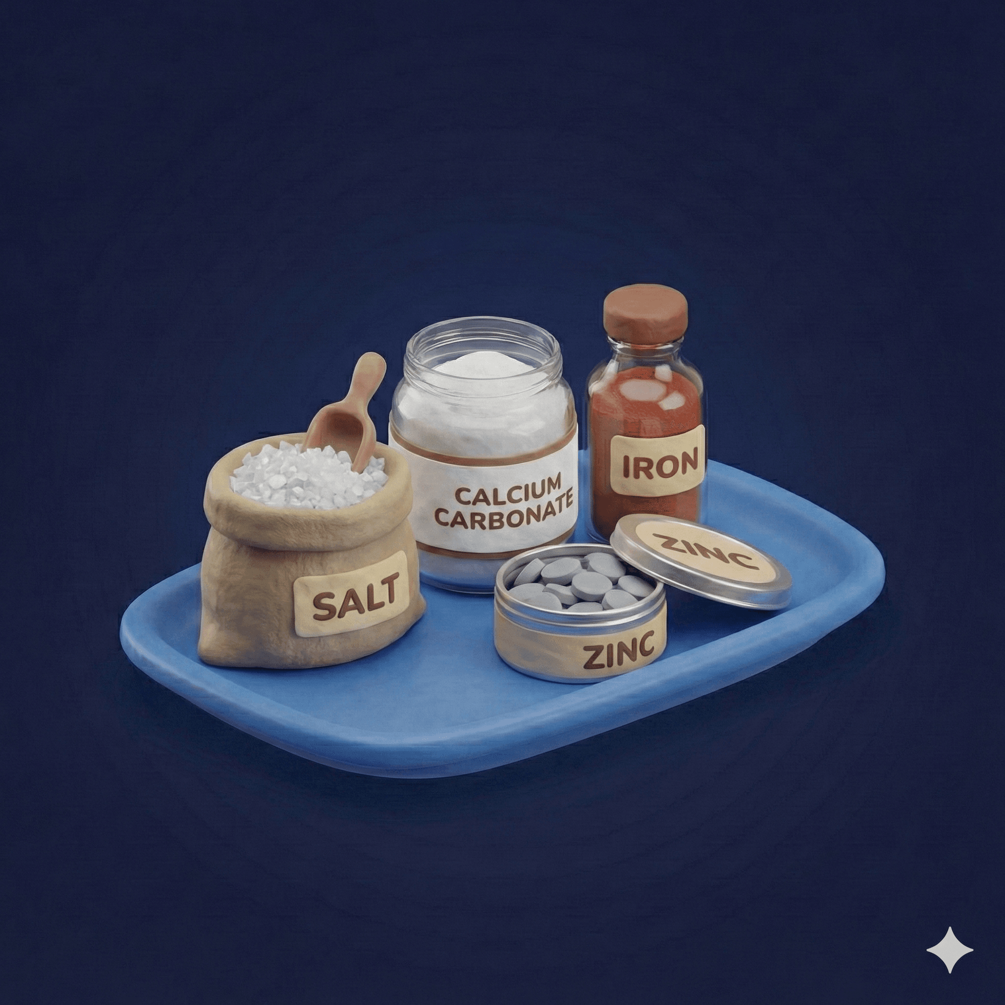 Ingredientes minerales